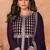Purple Embroidered Readymade Anarkali Salwar Suit