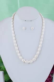 Real Natural Hyderabadi pearls Set