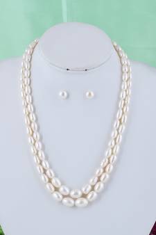 Real Natural Hyderabadi pearls Set
