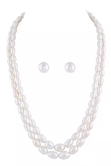 Real Natural Hyderabadi pearls Set