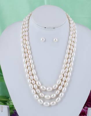 Real Natural Hyderabadi pearls Set 1