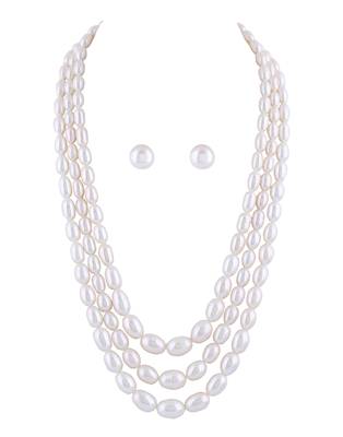 Real Natural Hyderabadi pearls Set 3