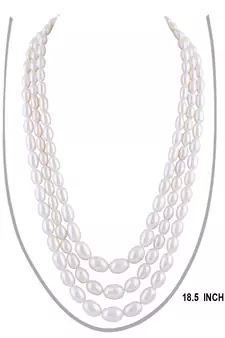 Real Natural Hyderabadi pearls Set