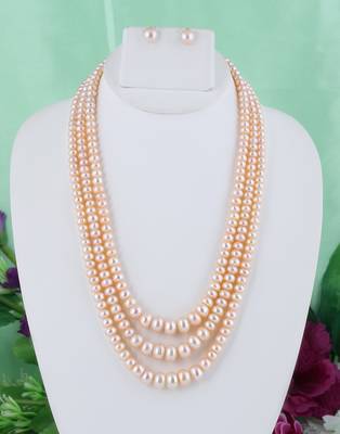 Real Natural Hyderabadi pearls Set 1