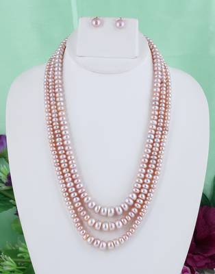 Real Natural Hyderabadi pearls Set 1