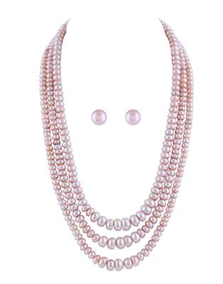 Real Natural Hyderabadi pearls Set 2
