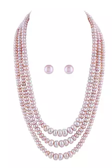 Real Natural Hyderabadi pearls Set