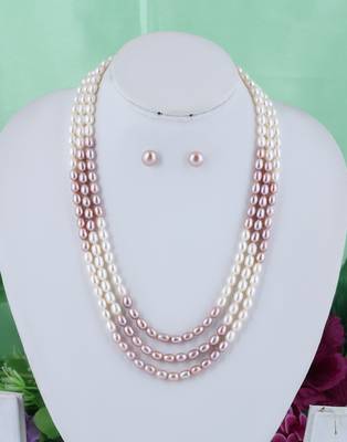 Real Natural Hyderabadi pearls Set With Certificate 1
