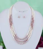 Real Natural Hyderabadi pearls Set With Certificate