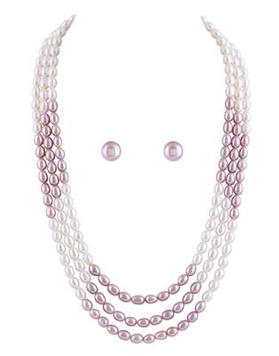 Real Natural Hyderabadi pearls Set With Certificate 3