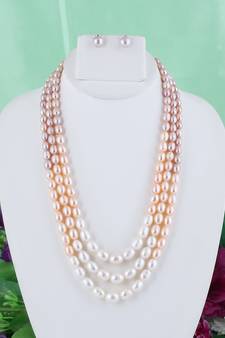 Real Natural Hyderabadi pearls Set