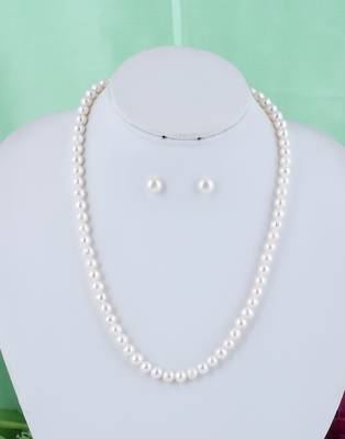 Real Natural Hyderabadi pearls Set 1