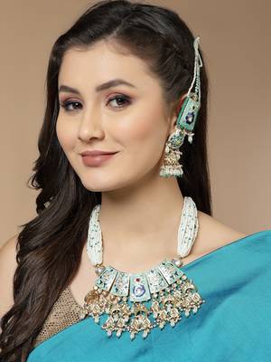 Blue cubic zirconia earrings 1