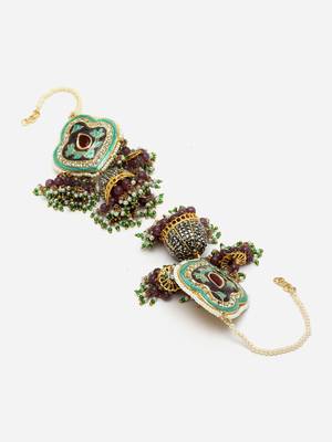 Blue cubic zirconia earrings 4