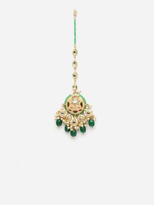 Green pearl hair-accessories 3