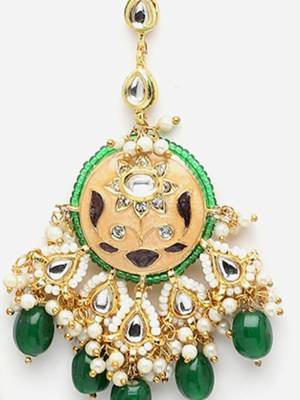 Green pearl hair-accessories 4
