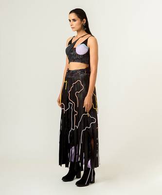 Agitation Trousers With Detachable Leather Skirt 2