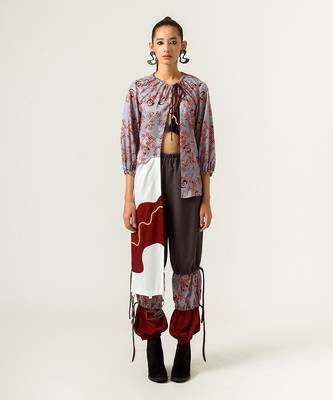 Drawstring Dna-Print Trouser 1