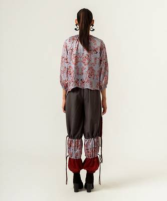 Drawstring Dna-Print Trouser 4