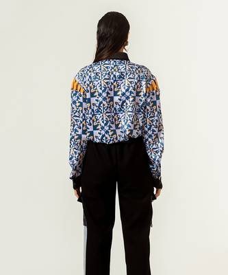 Unisex Orange Elastic Trousers 3