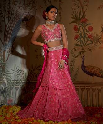 Rani Tiered Lehenga 1