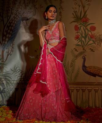 Rani Tiered Lehenga 2