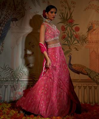 Rani Tiered Lehenga 3