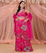 Rani Pink Plazzo Set
