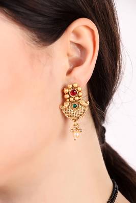 Multicolor american diamond mangalsutra 3