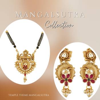 Multicolor american diamond mangalsutra 3