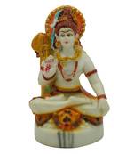 Chaque Decor Hand painted  Lord Shiv Ji Idol For Home Decoration