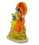 Chaque Decor Hand painted  Radha Krishna with Flute For Pooja Room & Decoration