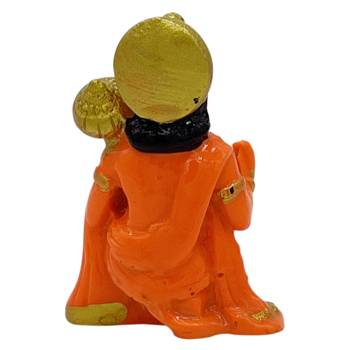 Chaque Decor Hanuman Handpainted Idol For Success & Gifts/Pooja Room/Home Decoration 4
