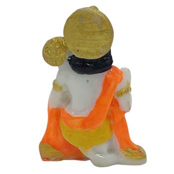 Chaque Decor  Hanuman Handpainted Idol For Success & Gifts/Pooja Room/Home Decoration 4