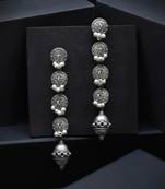 Silver danglers-drops