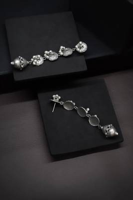Silver danglers-drops 2