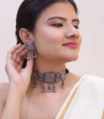 Silver necklace-sets