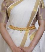 Gold waist-belt