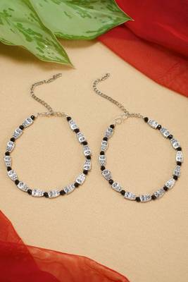 Silver anklets 1