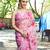 KIYARA ADVANI PINK GEORGETTE BEAUTIFUL SAREE