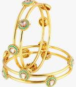 Gold bangles-and-bracelets