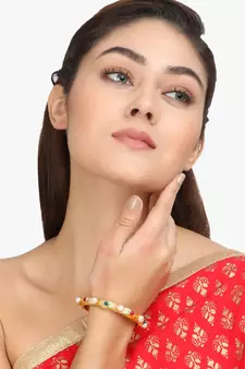 Gold bangles-and-bracelets