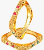 Gold bangles-and-bracelets