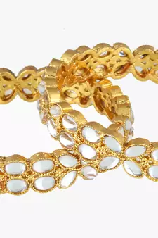 Gold bangles-and-bracelets