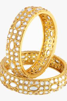 Gold bangles-and-bracelets
