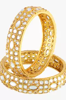 Gold bangles-and-bracelets