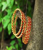 Gold bangles-and-bracelets