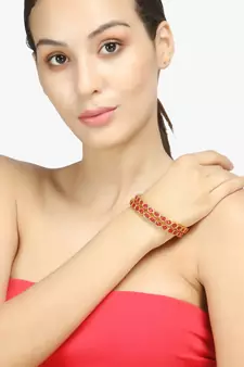 Gold bangles-and-bracelets