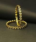 Gold bangles-and-bracelets