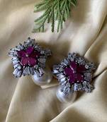 Fleur Diamant (Maroon)